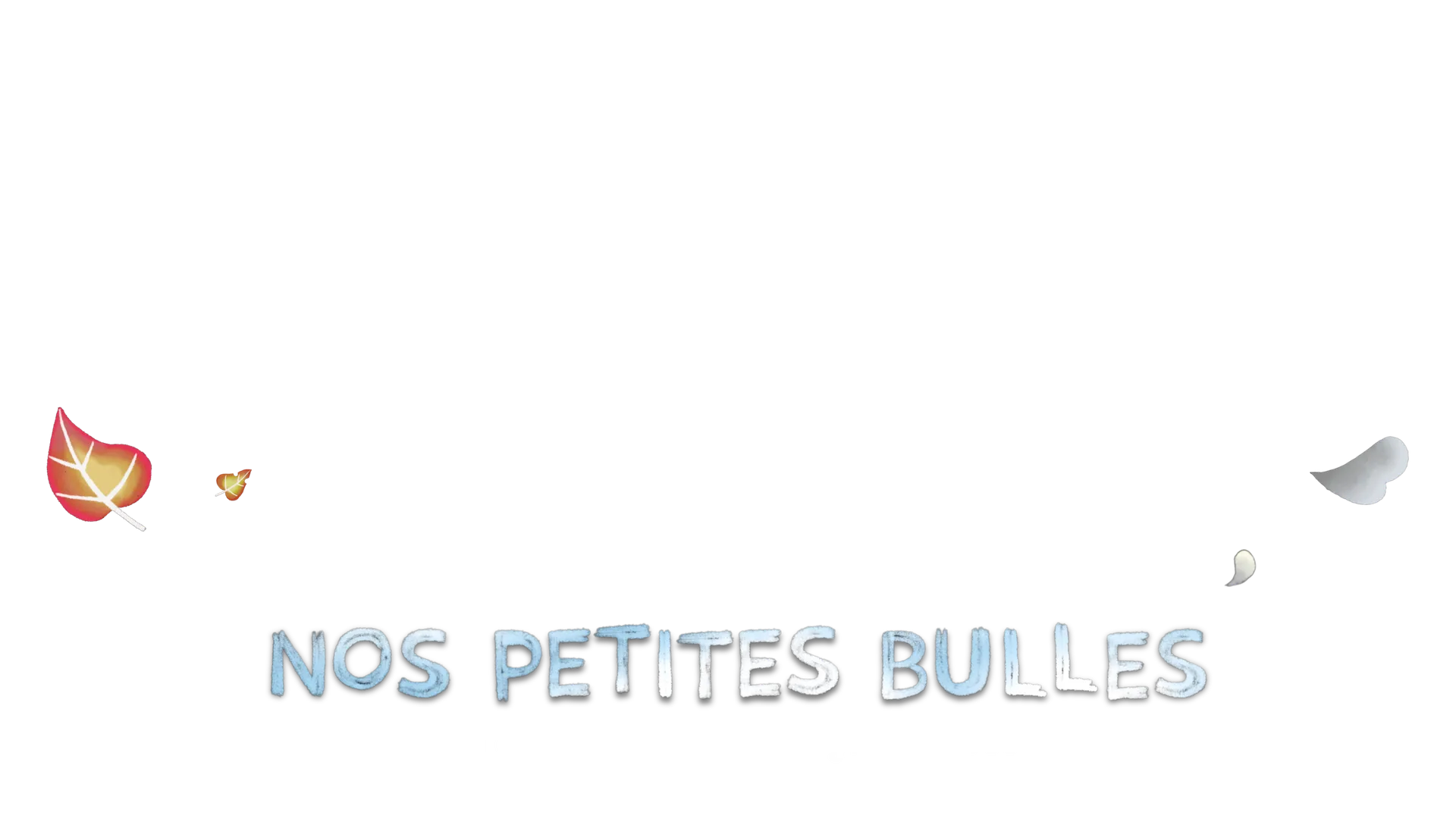 Carton-titre du documentaire Nos petites bulles, récit intime de nos grossesses