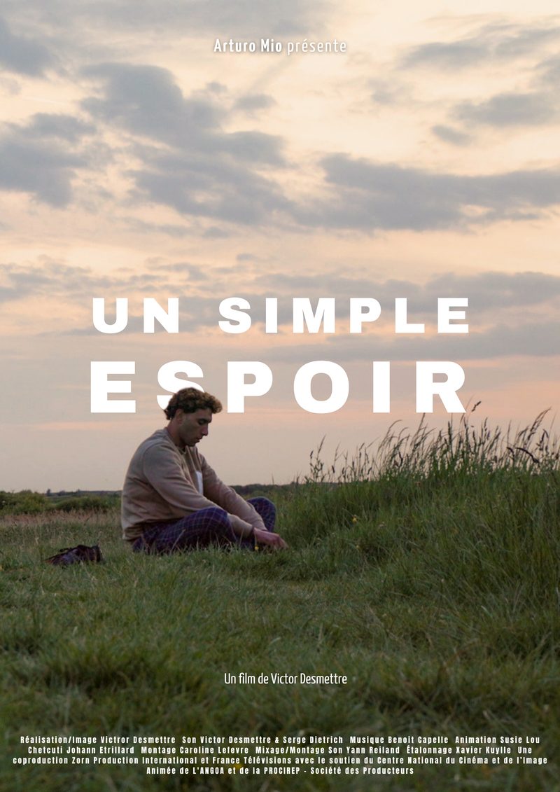 Affiche d’Un simple espoir, un film de Victor Desmettre