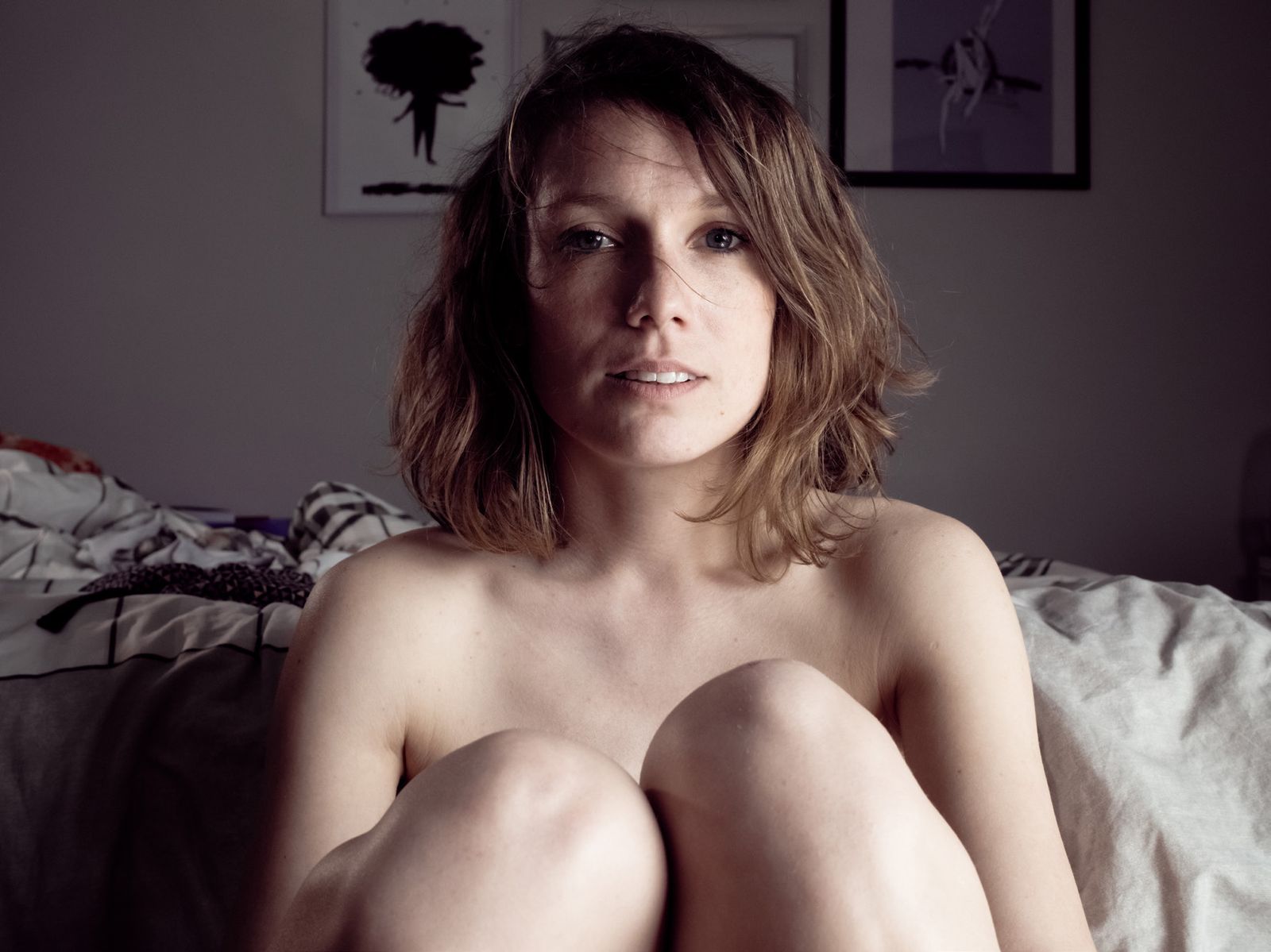 Portrait de femme, série Portraits de femmes, exposition Octobre Rose