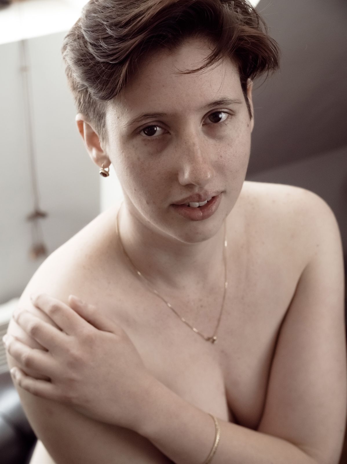 Portrait de femme, série Portraits de femmes, exposition Octobre Rose